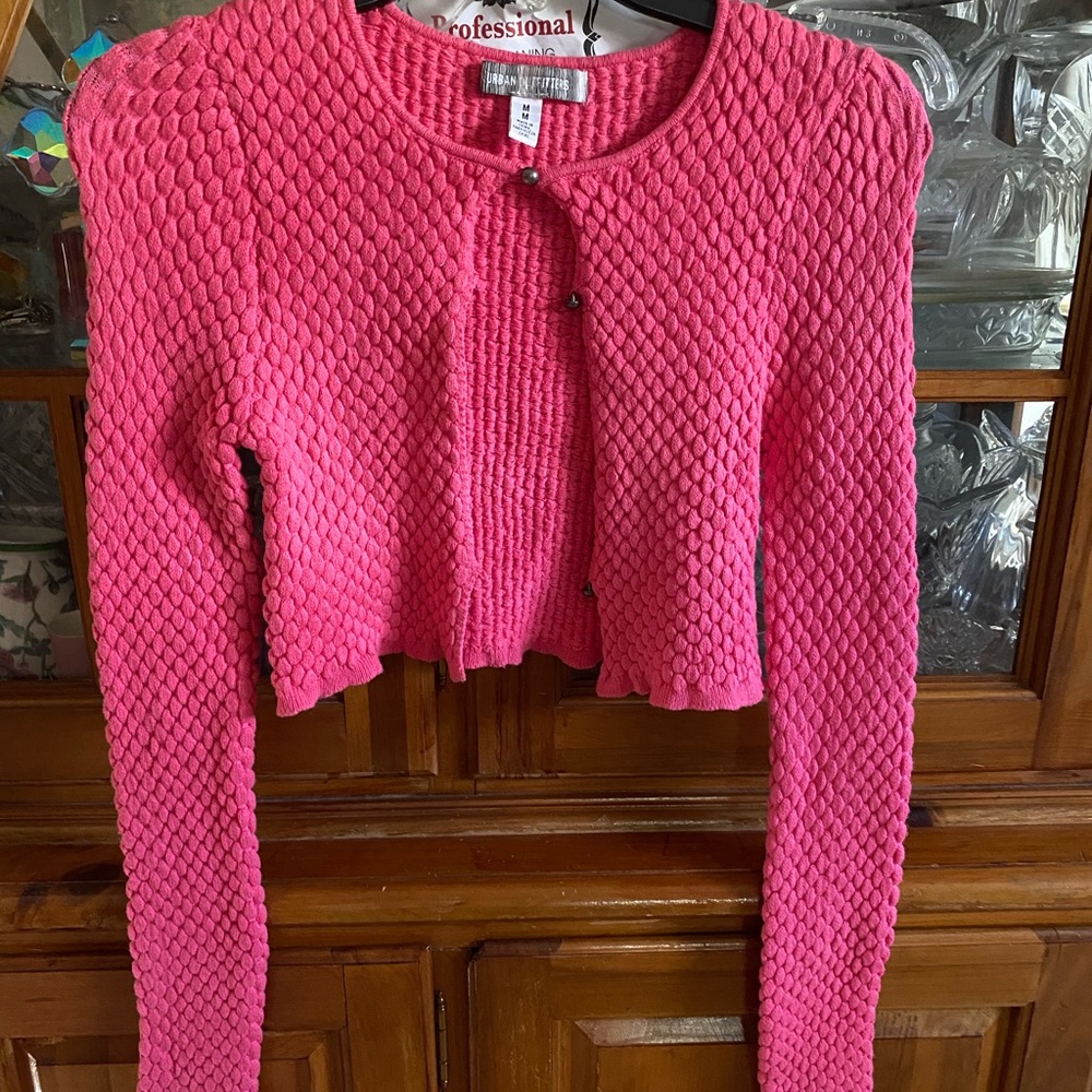 Urban Outfitters Pink Cardigan